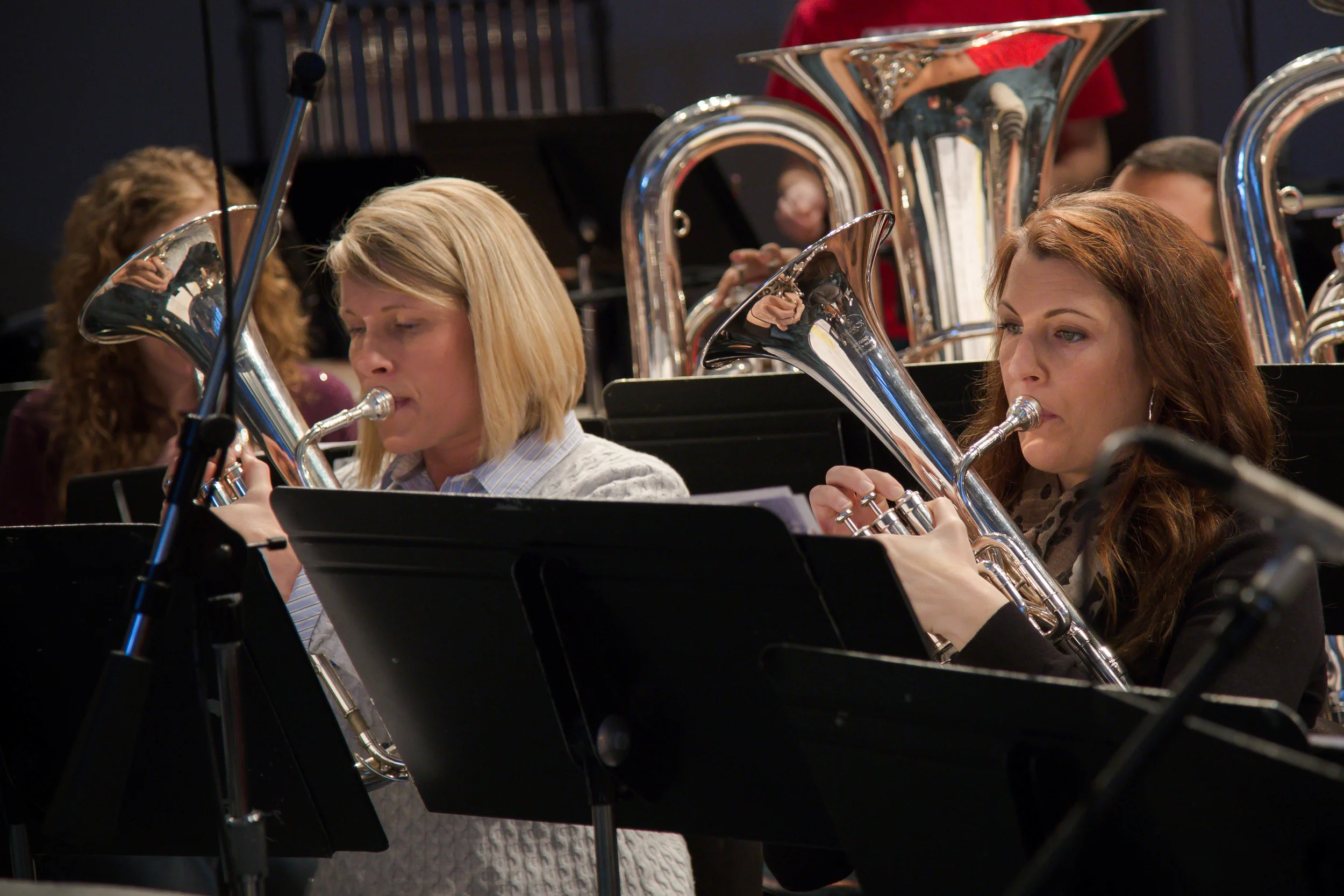  Horns: Connie Barrington, Hillary Esquivel 