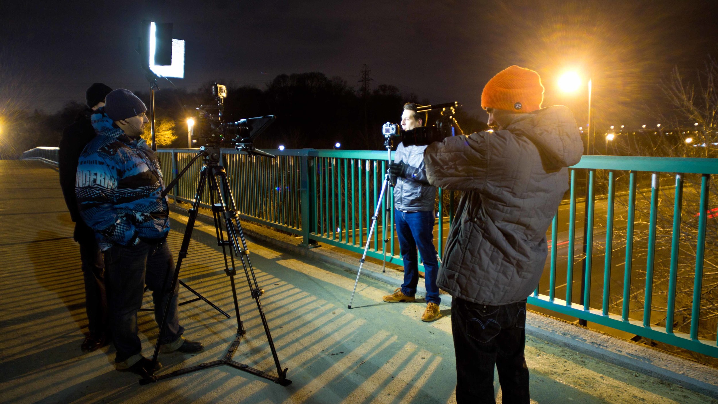 Shooting BTS, Toronto