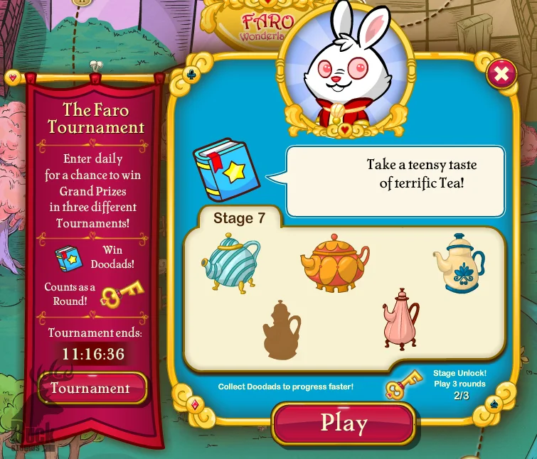 In game screenshot: collection item page