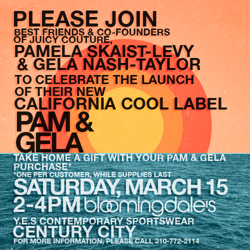 E-vite for a Pam & Gela Event
