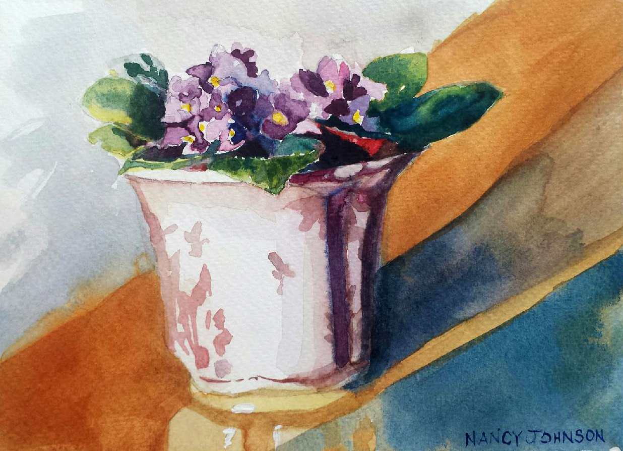 Nancy Johnson's Violets