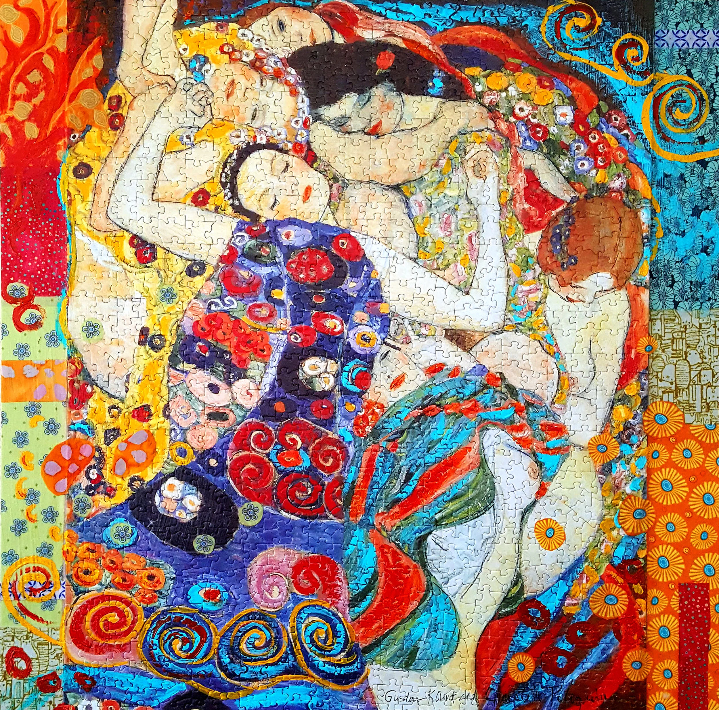 Obsessively Puzzled by Klimt