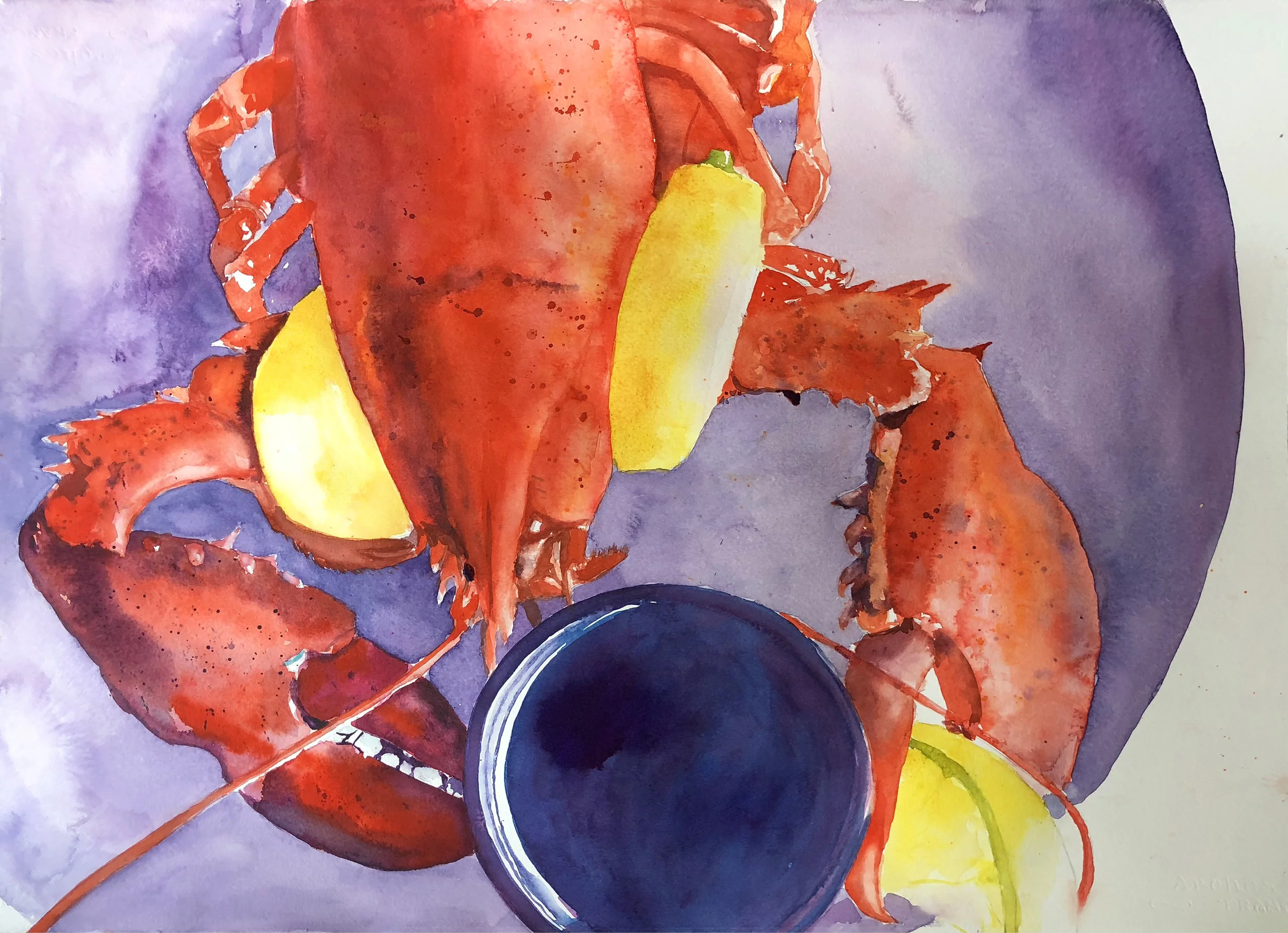 Heather Earnest's Lobster Dinner