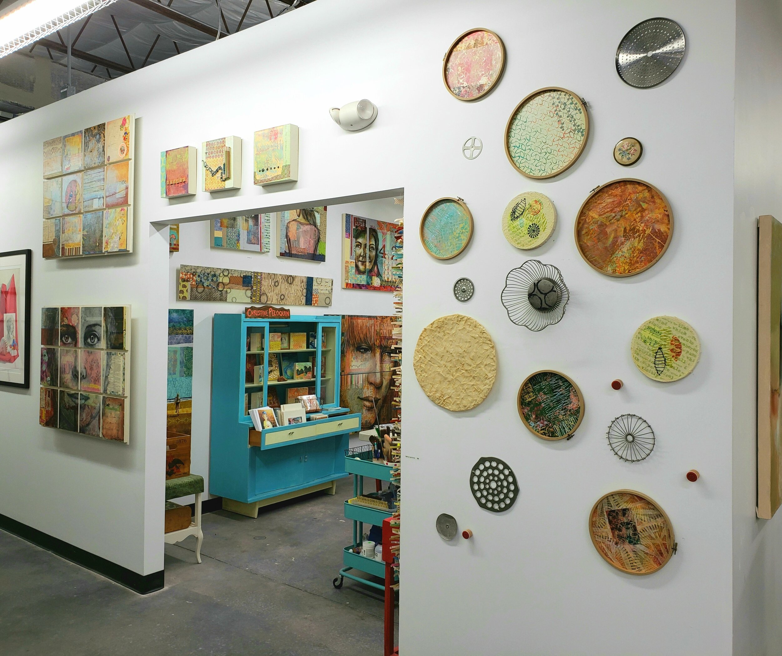 Current Art Work at my McRae Art Studios