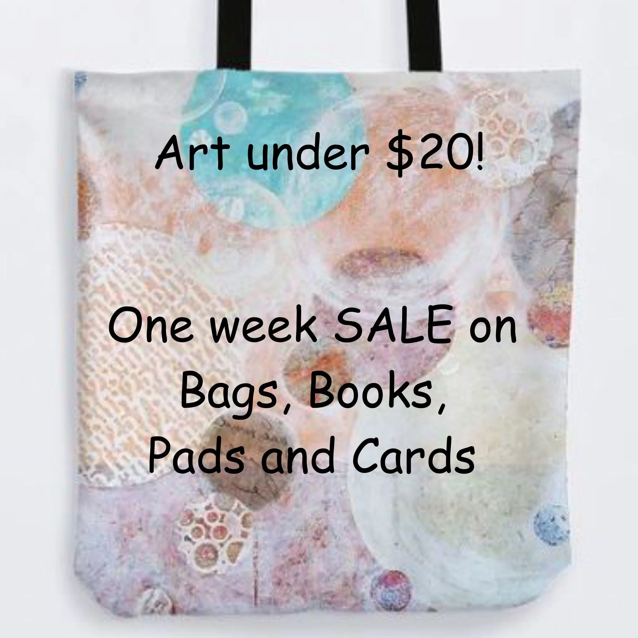 One Week Only! 20% off BAGS, BOOKS, PADS AND CARDS!
Use code 20OFFMERCH 
https://www.christinepeloquin.com/merchandise 
or use the link in my bio
Offer expires August 21, 2025

 #christinepeloquinart #mixedmediaartist #greetingcards #childrensbook #n