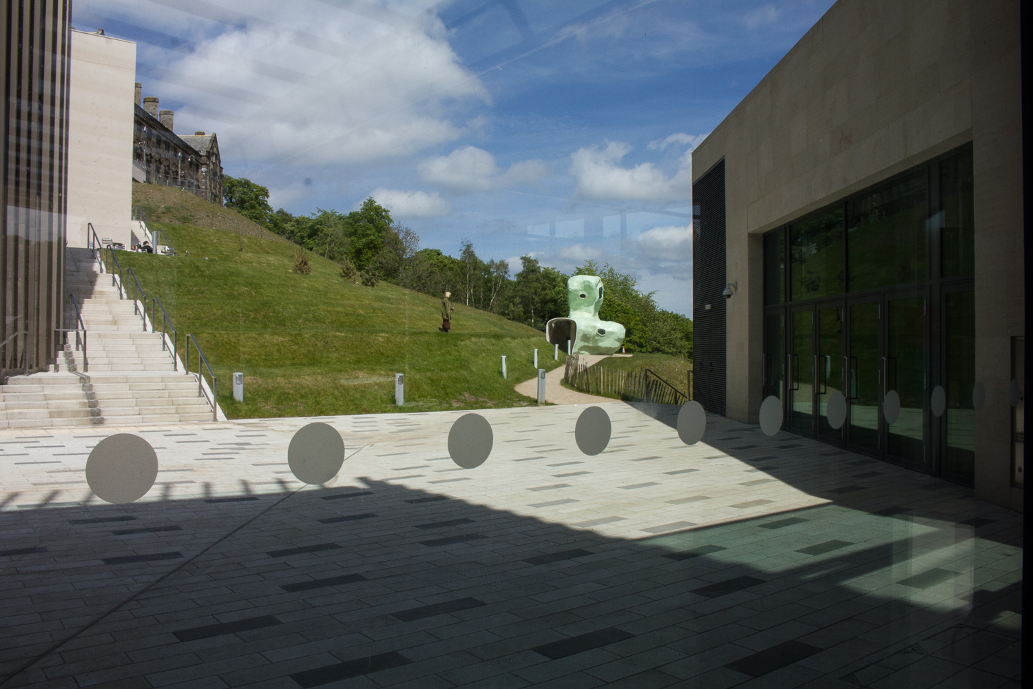 Llif/Flow will take place indoors and outdoors at Pontio, running up to and including the Caban