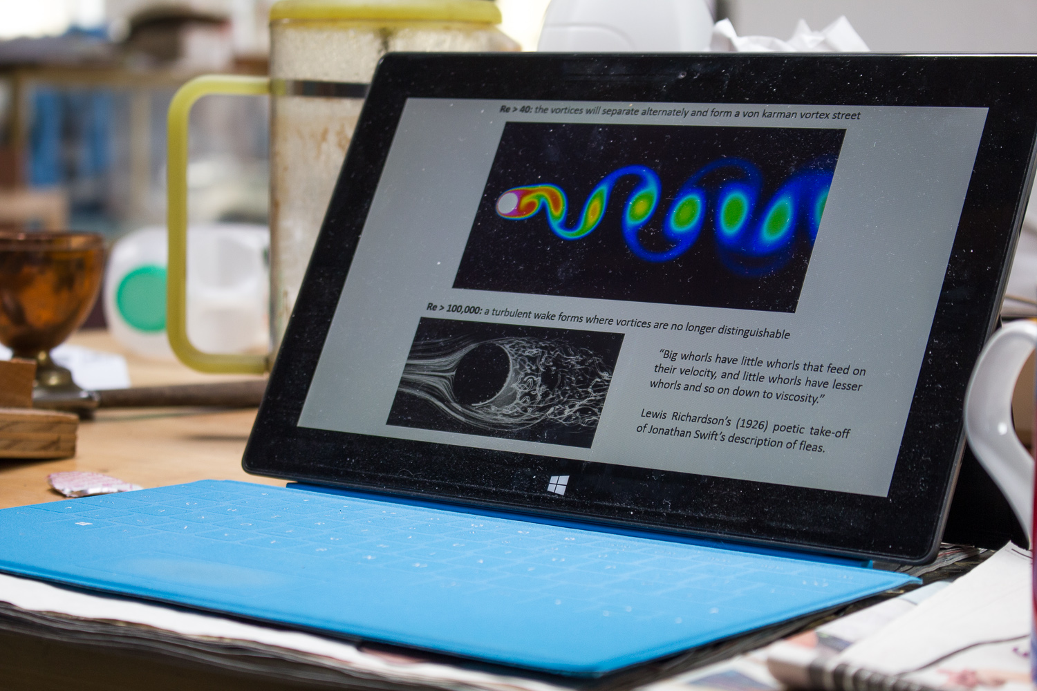 Learning more from Dr Malarkey: A Karman Vortex Street