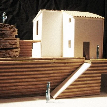  Modellfoto der Nordseite 