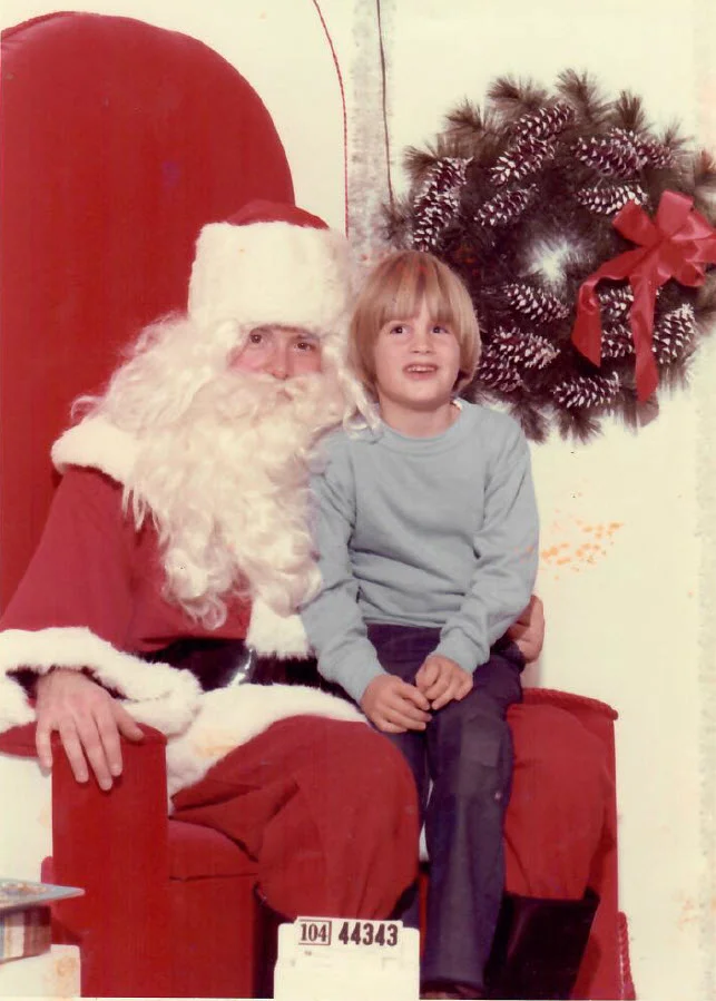 With Santa again