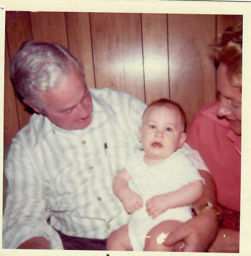 With Mom-Mom and Poppy (maternal grandparents)