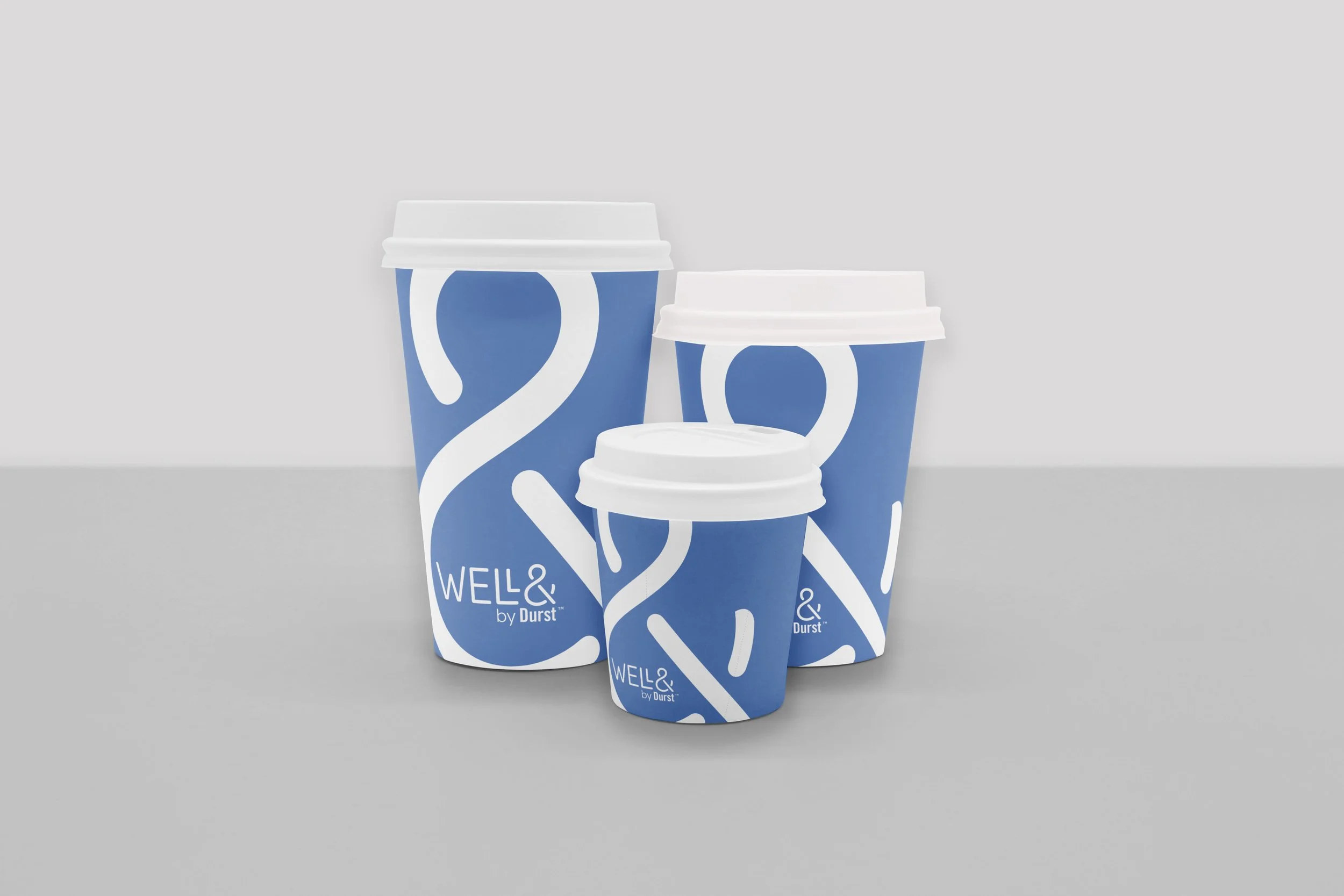 Well& by Durst Coffee Cups - 16oz, 12oz & 4oz
