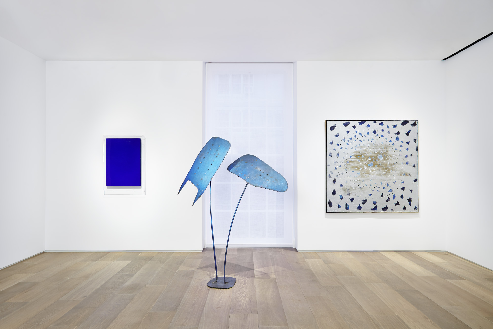 Yves Klein, Lucio Fontana, Cy Twombly, Dominique Levy Gallery