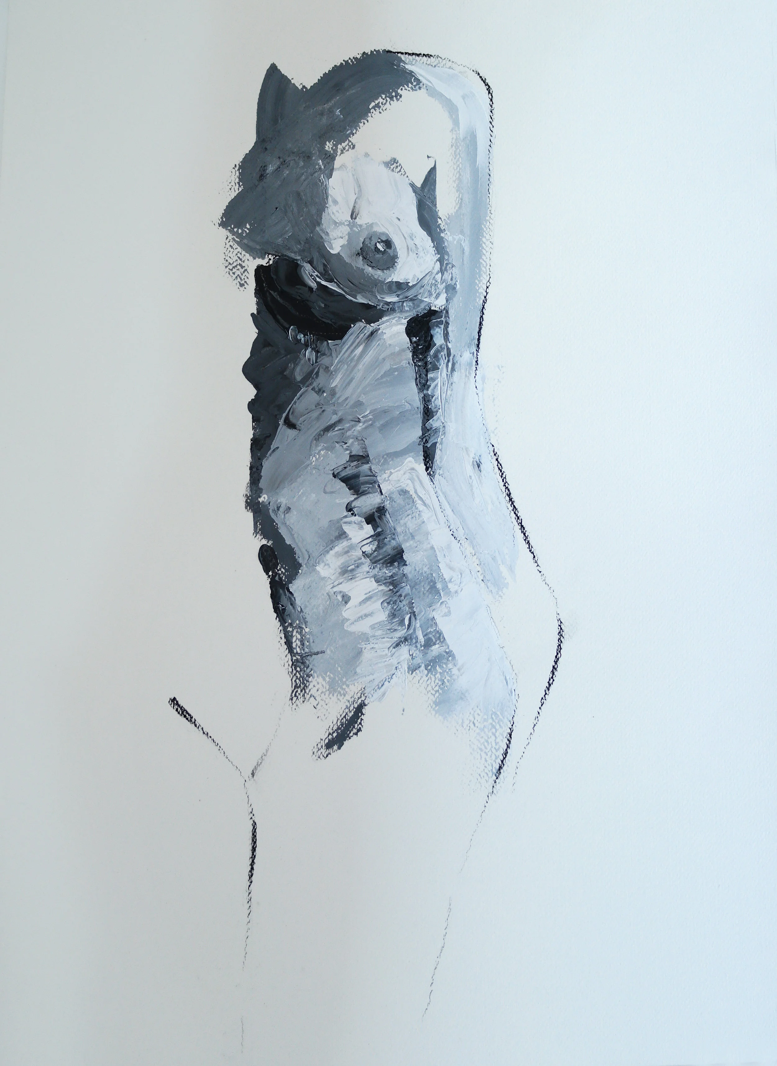   body  |  acrylic on paper  | 24 x 36 