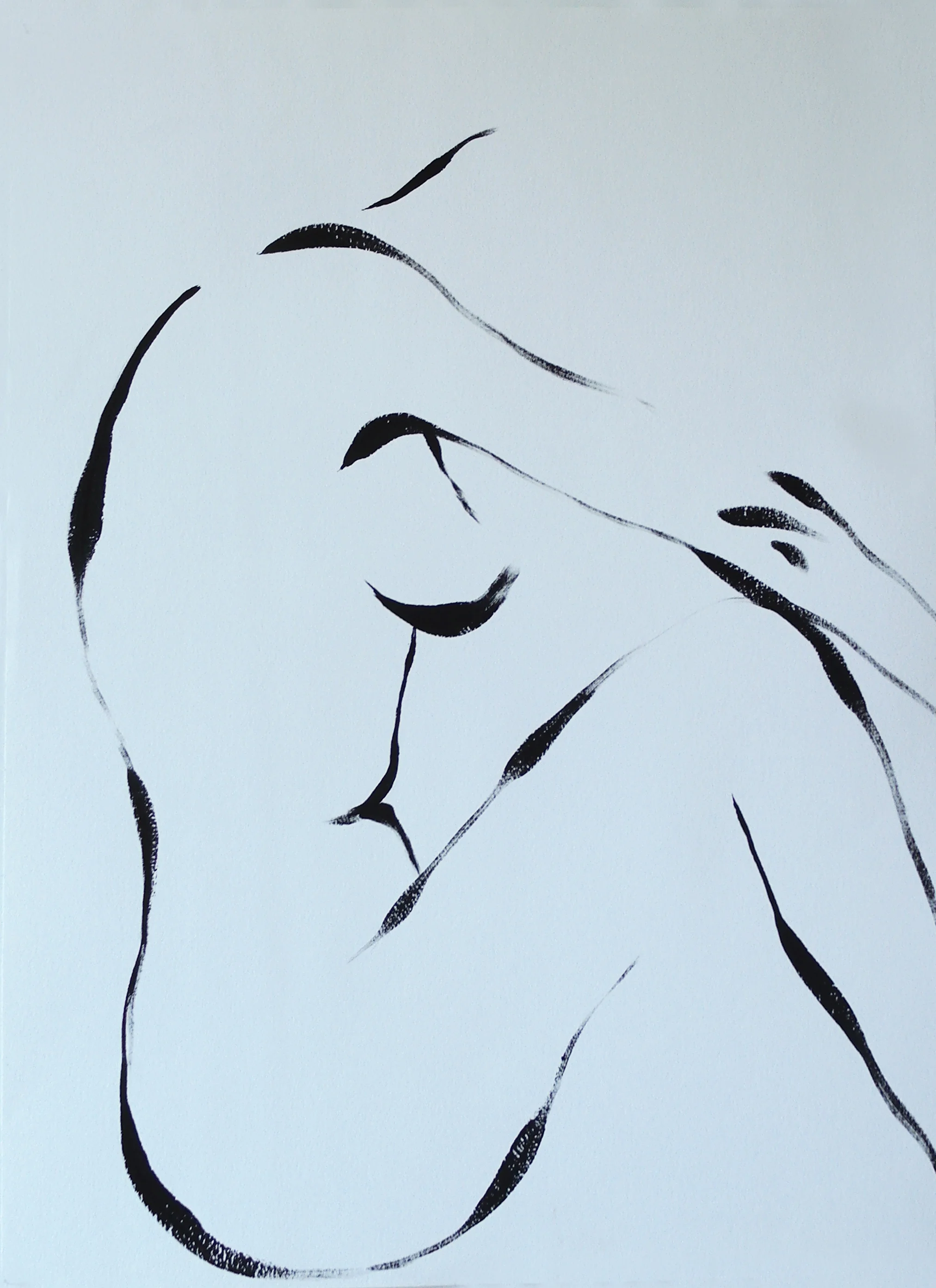  body   |  acrylic on paper  | 24 x 36 