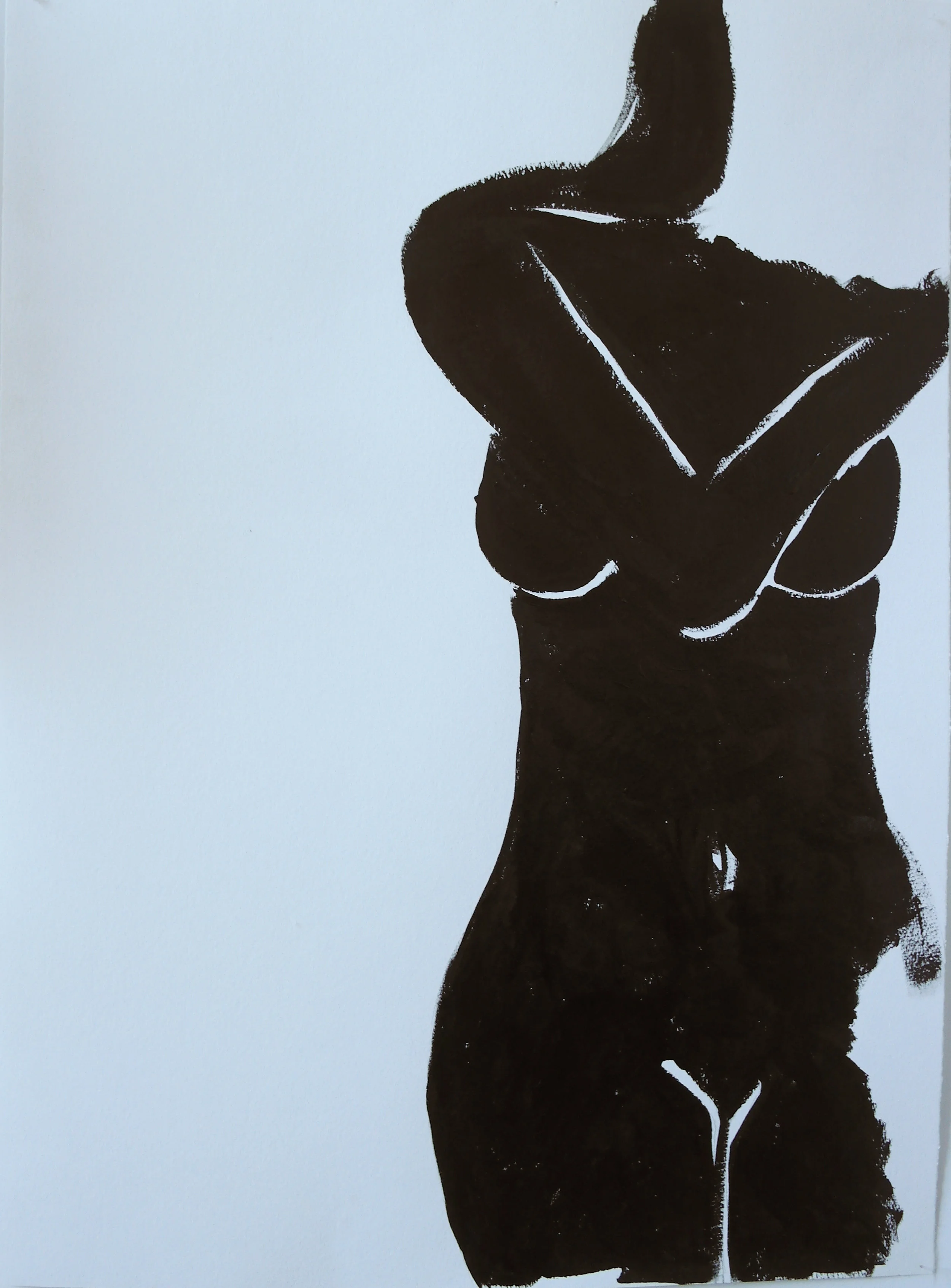   body   |  acrylic on paper  | 24 x 36 