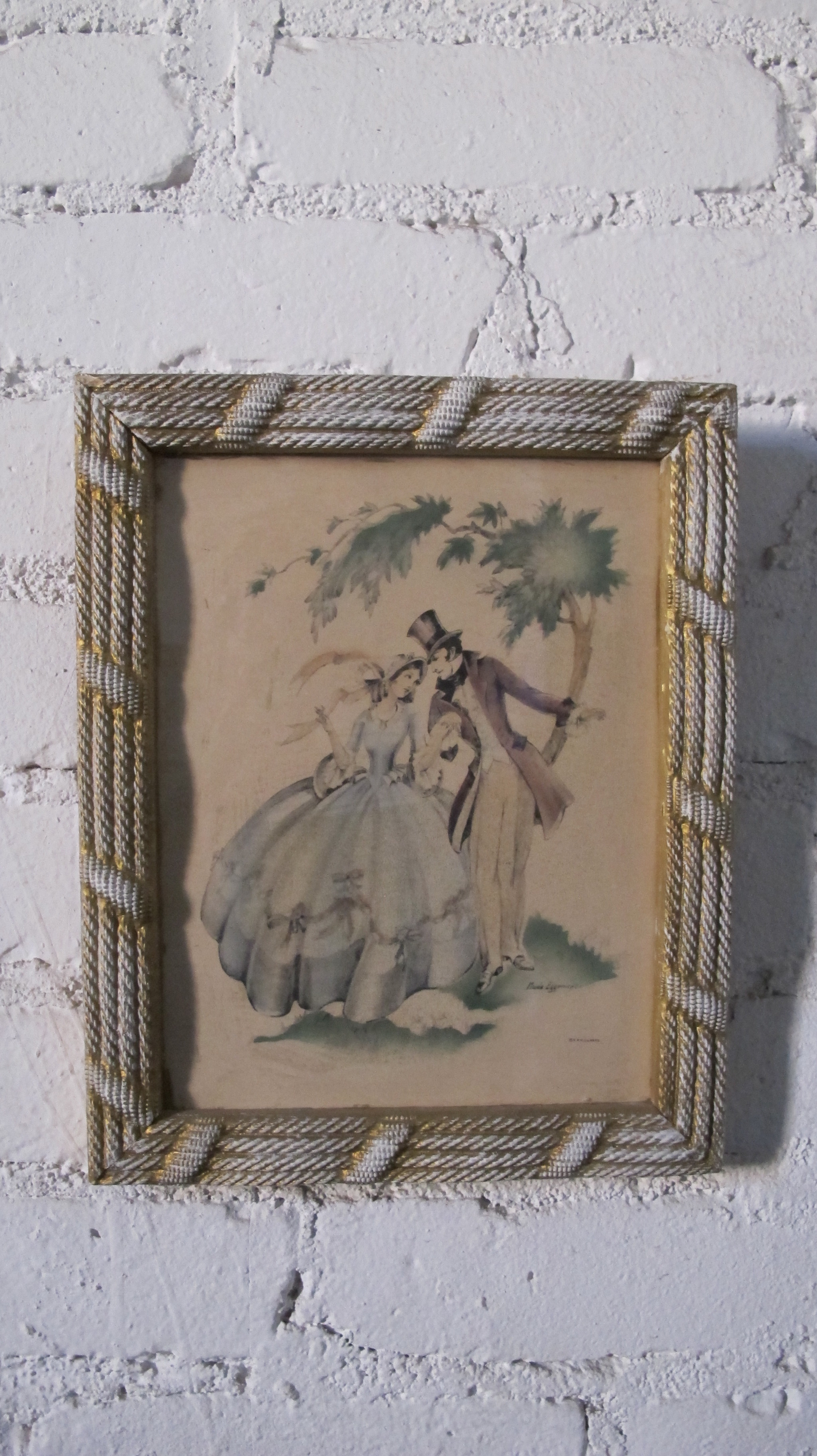 Framed Courting $60