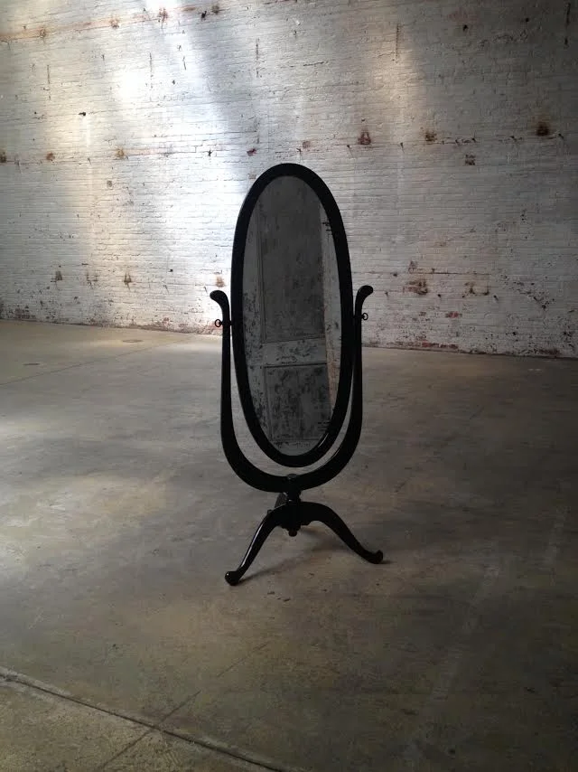 Pivoting Full Length Mirror $70