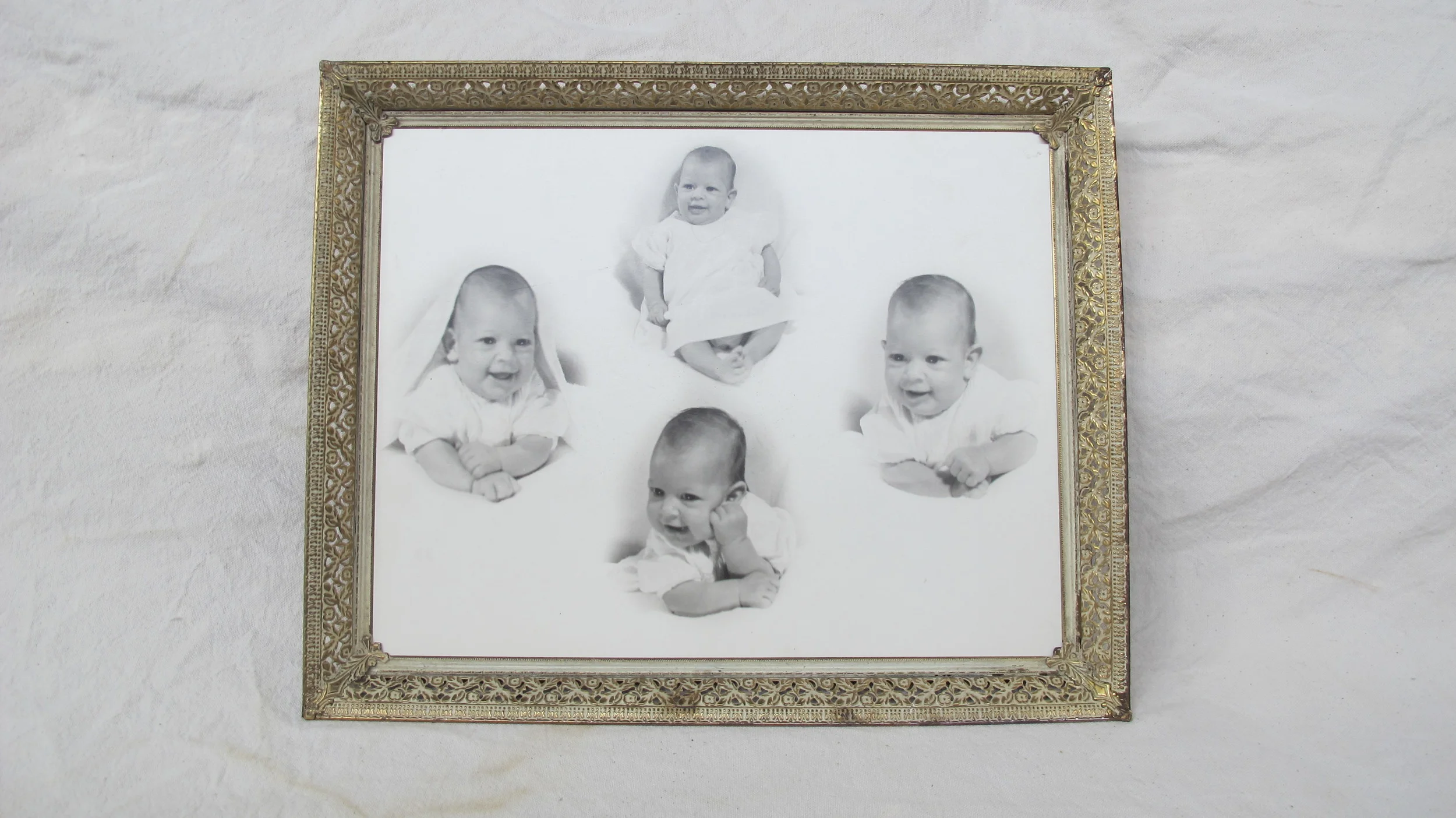 Baby Photos in Frame $60