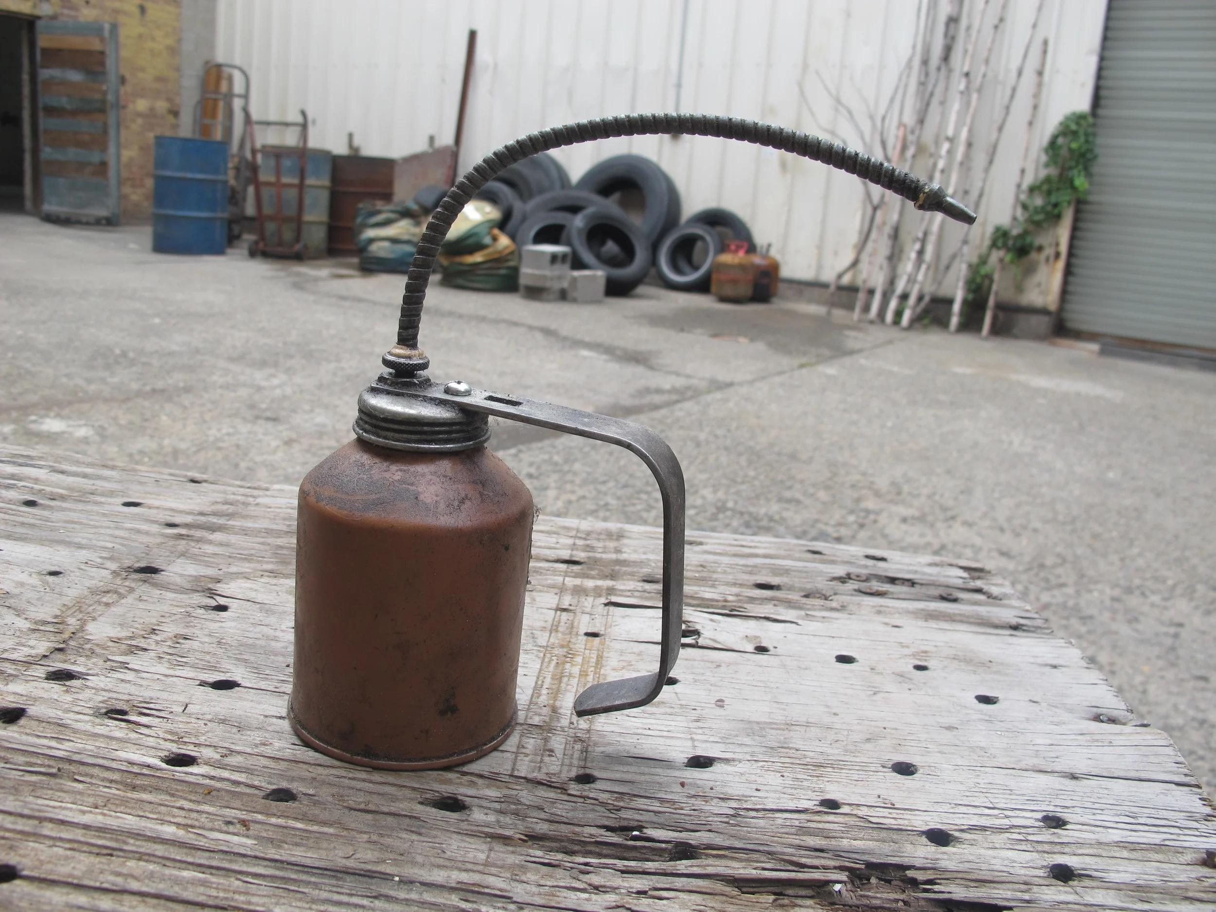 Small Oil Can $10