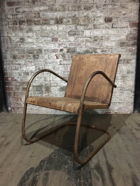 RSS Distressed Patio Chair $130