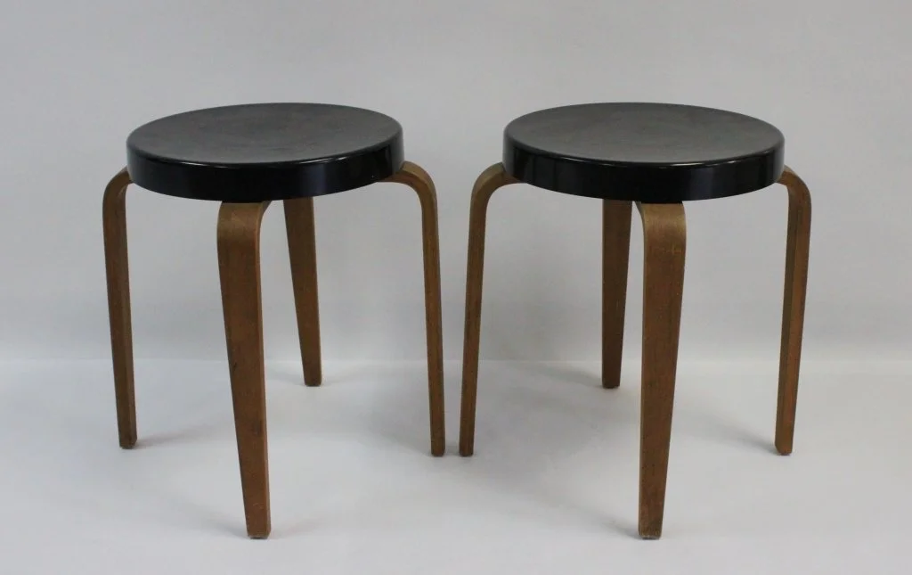 RSS (2) Thonet Stools $125/ea - $200/pair