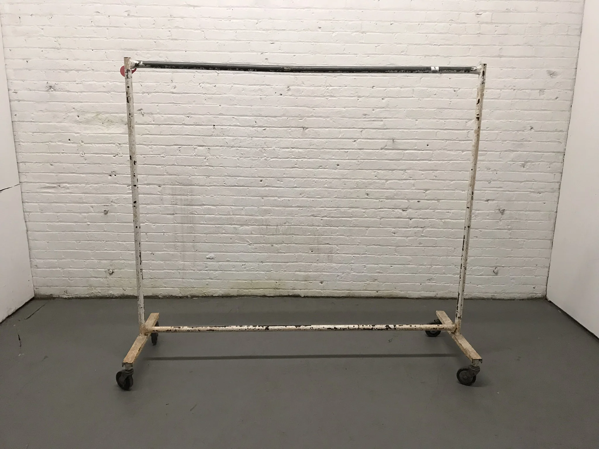 Long vintage garment rack $35