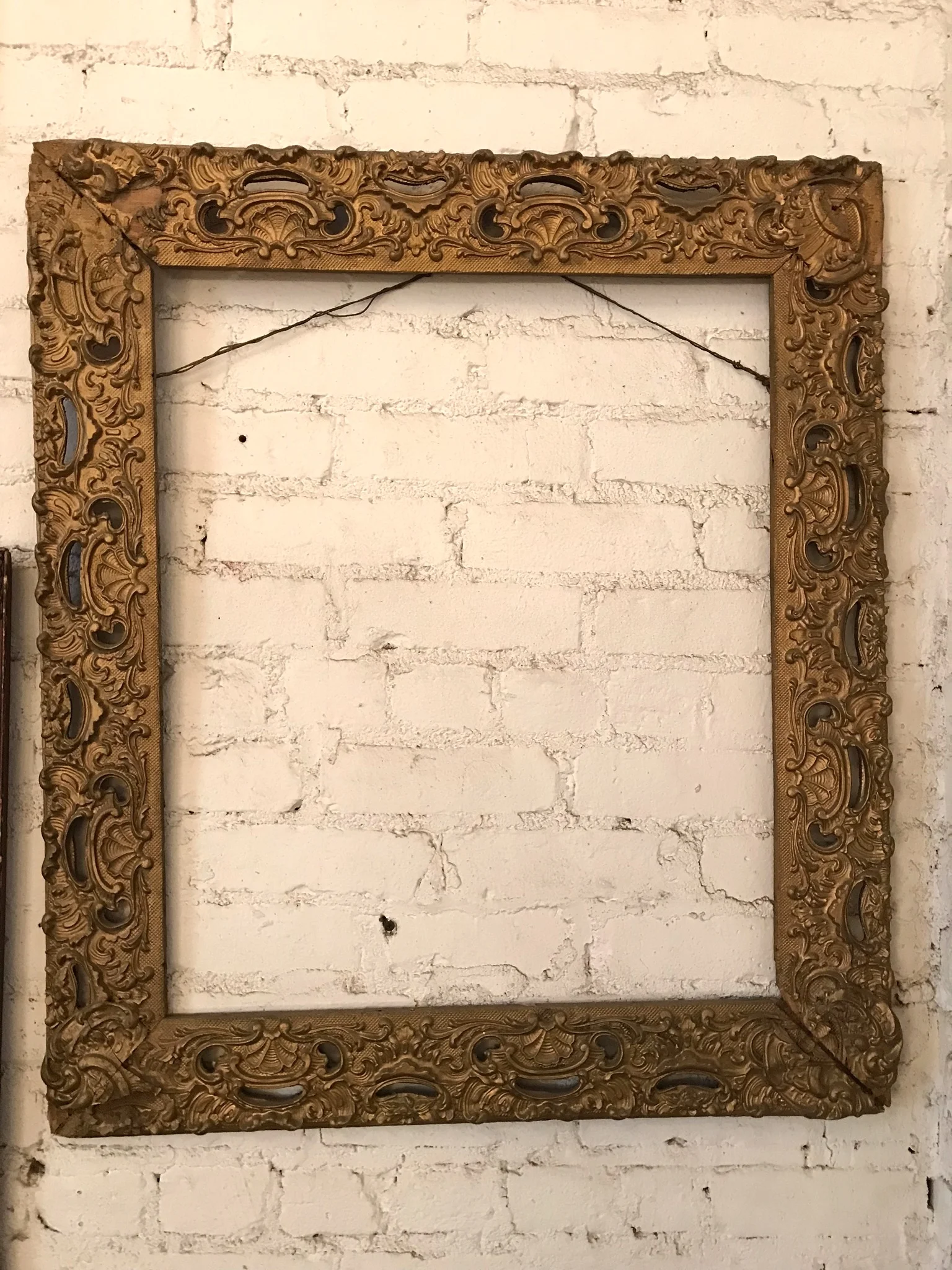 Ornate Gilded Frame $45