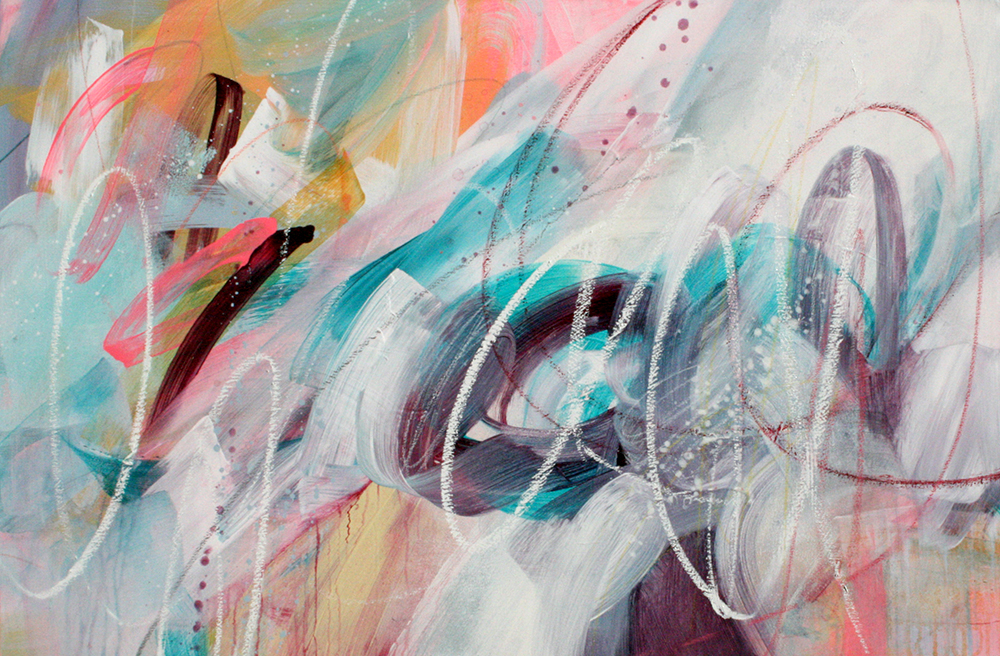 Igzeedoodle, 24x36, acrylic on canvas