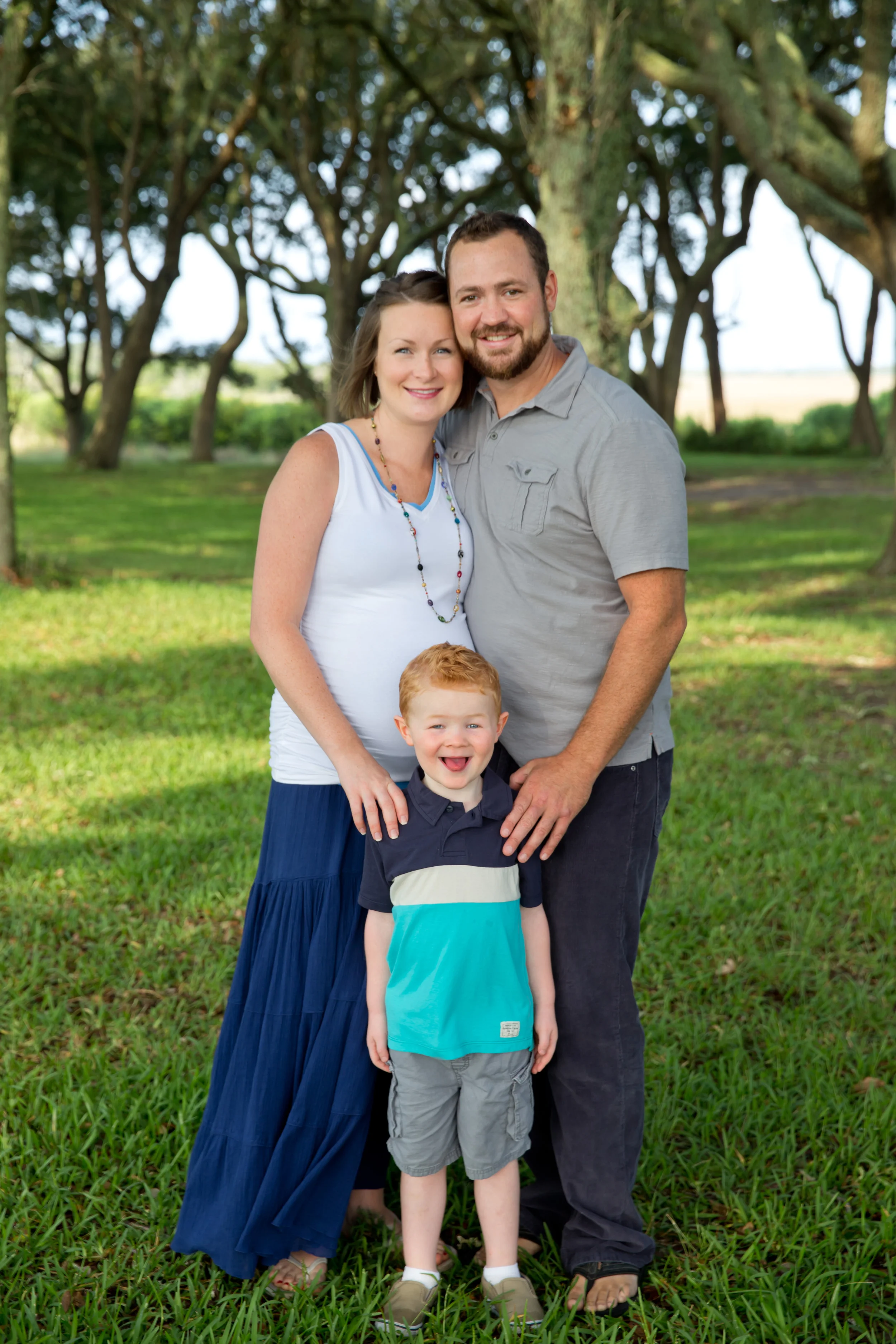 The Steele Family Maternity Shoot