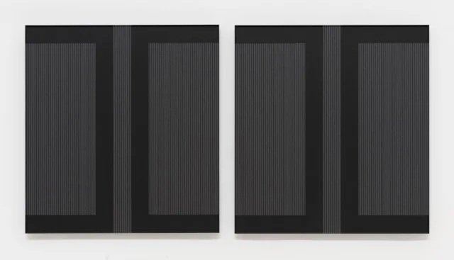 Thread Painting 2014-7 (2014) (diptych)