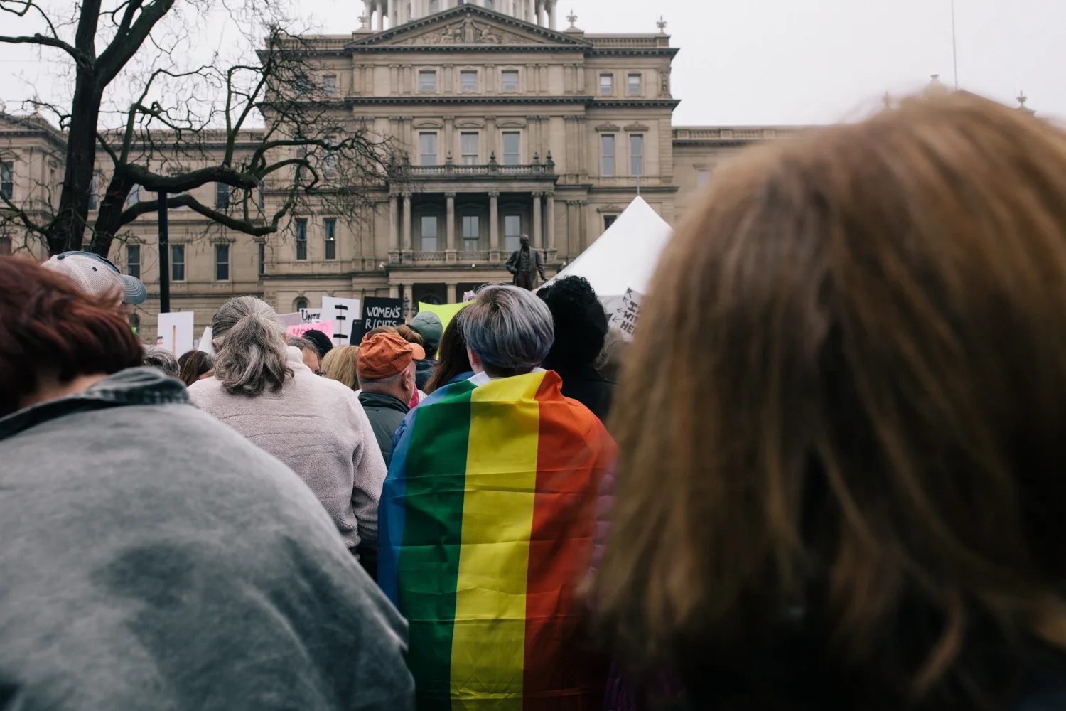 Documentary, photojournalism, Women's March, Lansing, Michigan