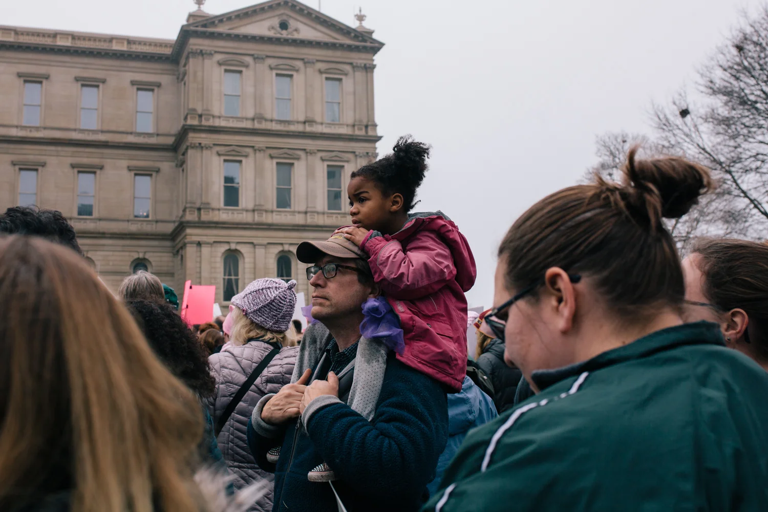 Documentary, photojournalism, Women's March, Lansing, Michigan