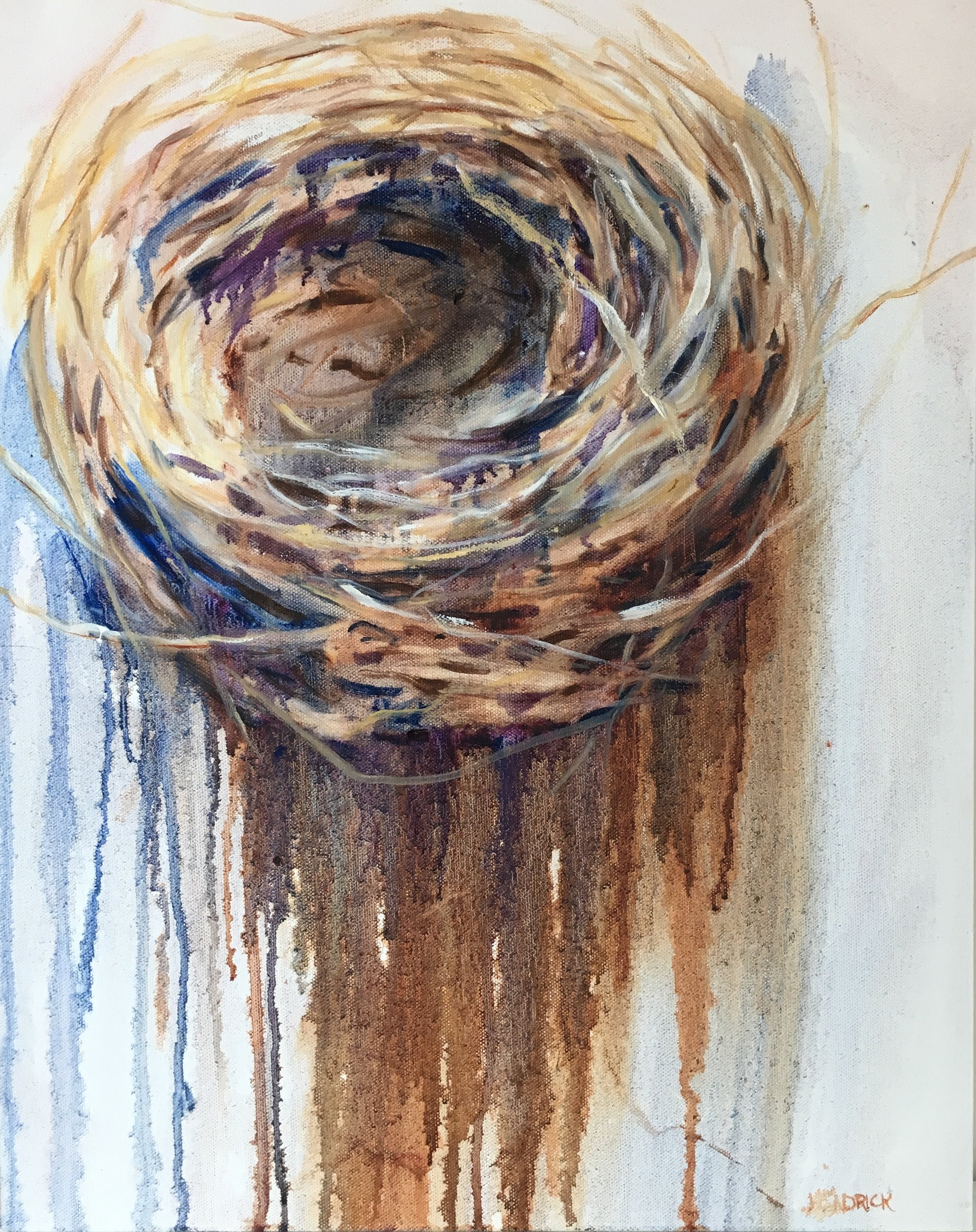 Empty Nest, 16x20 Oil