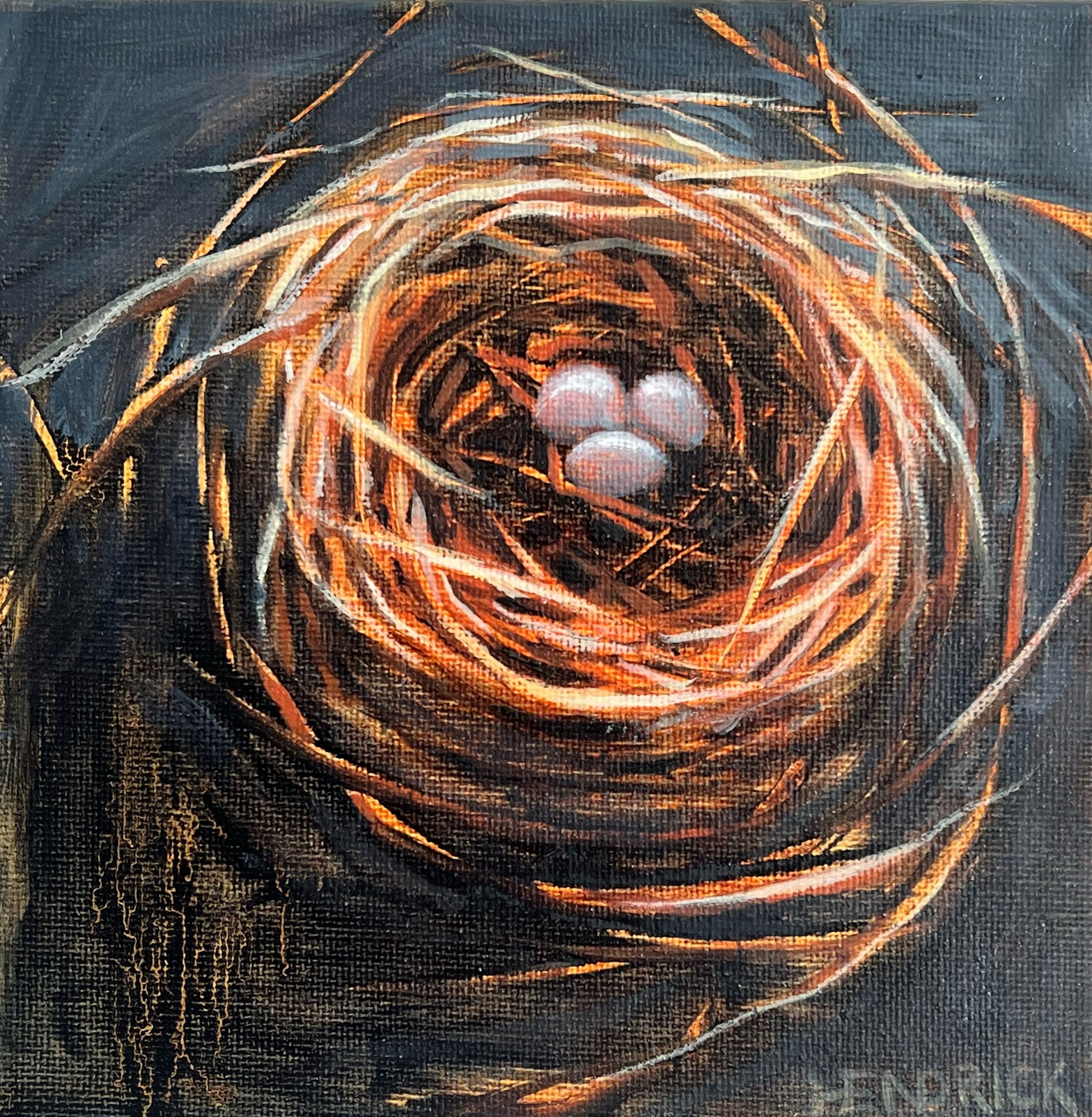 Nest 6x6”, Oil