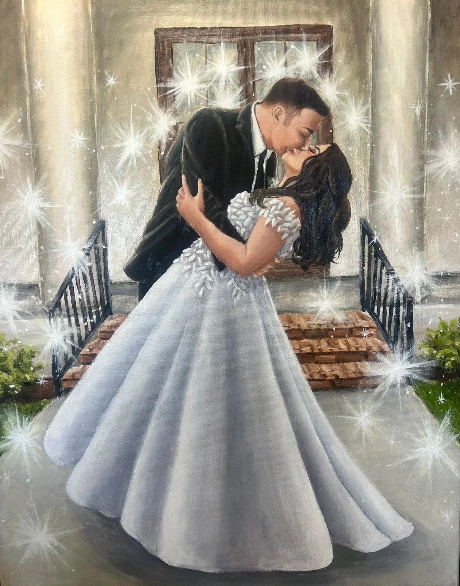 Cat and Joseph 16x20”