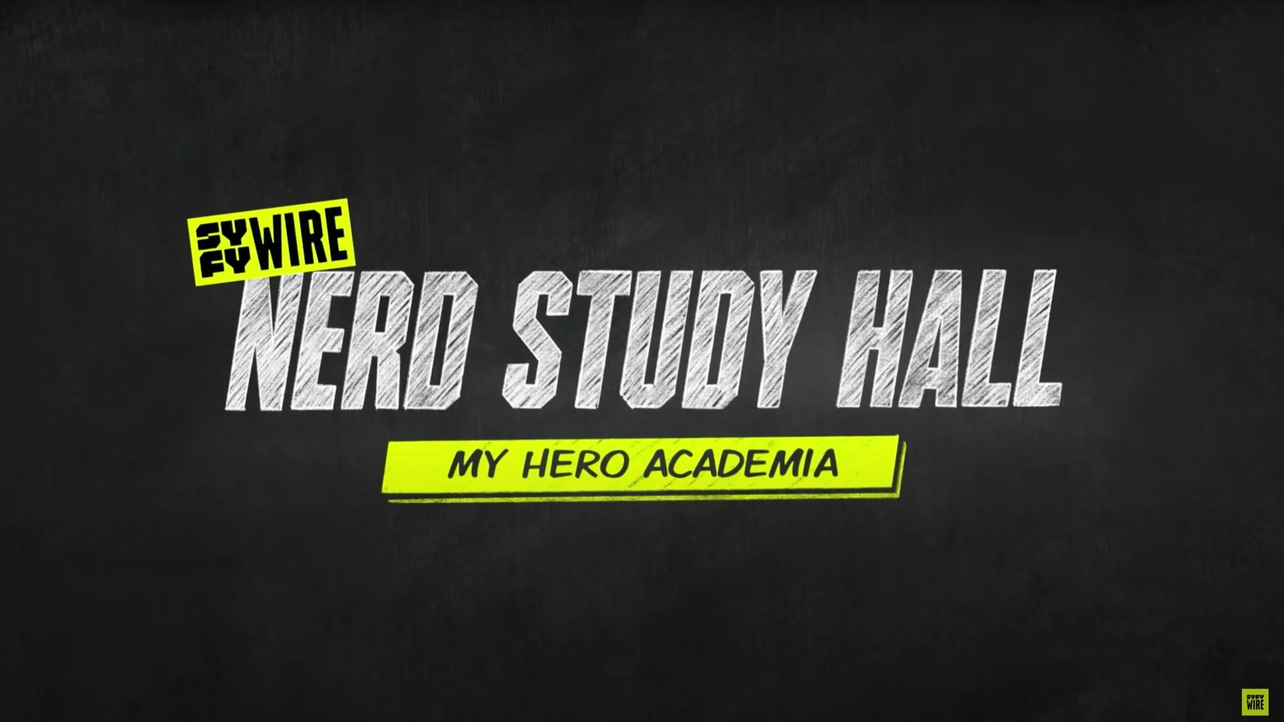 Is My Hero Academia The Perfect Starter Anime? - Nerd Study Hall | SYFY WIRE