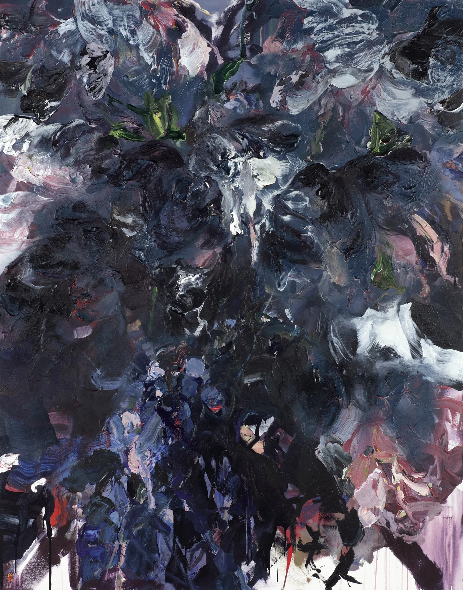 Flower Addict 84"x 66" 2016