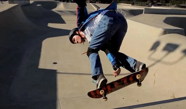Tommy Carroll practices daily at the skate park by his suburban chicago home.