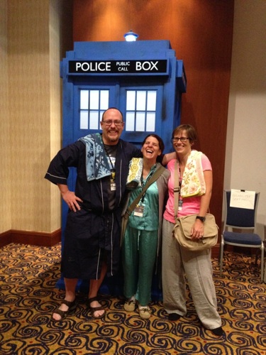 You take towels on the TARDIS, right?