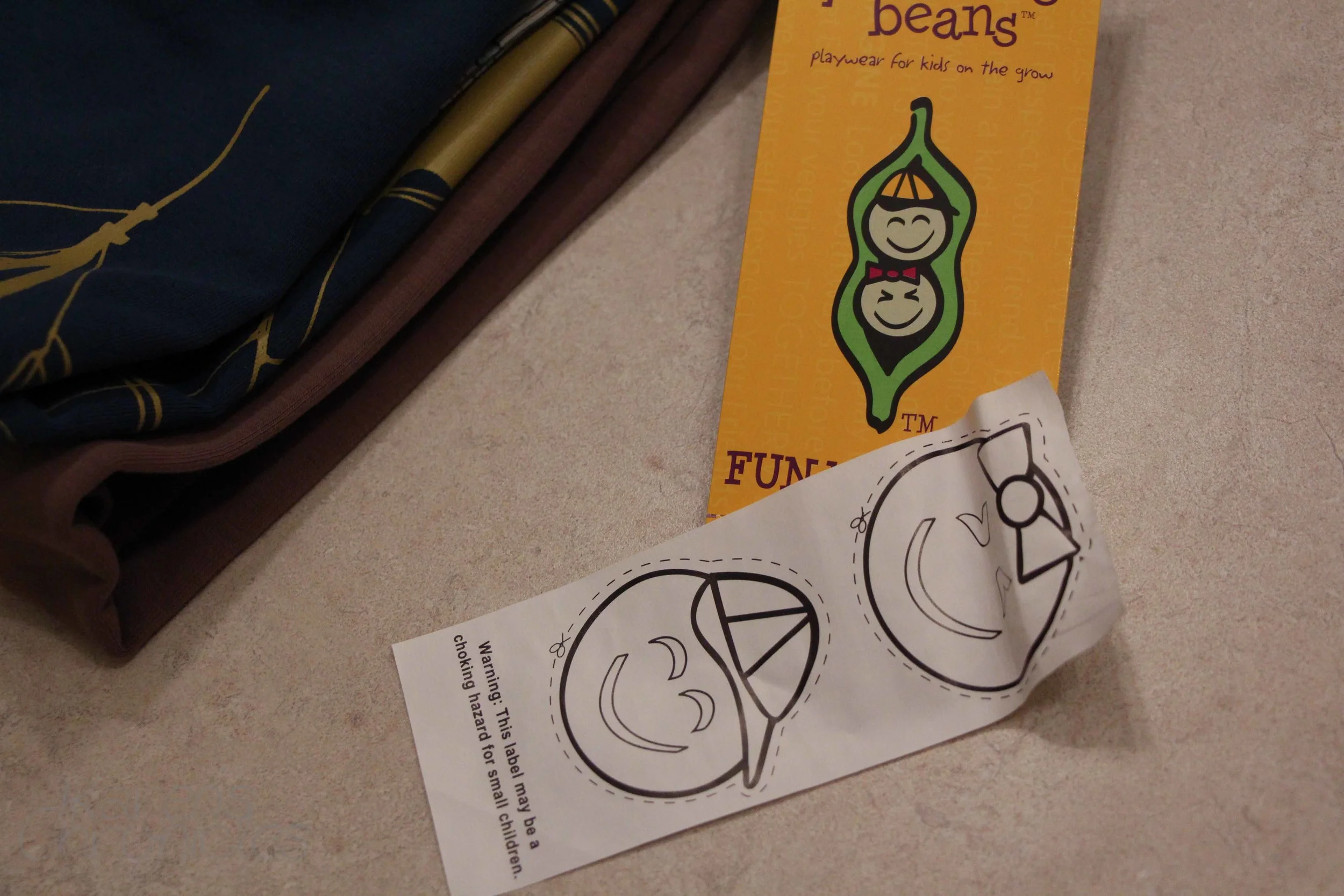 Rather than toss it away, you can give it to your child to turn into a wee little piece of art.
