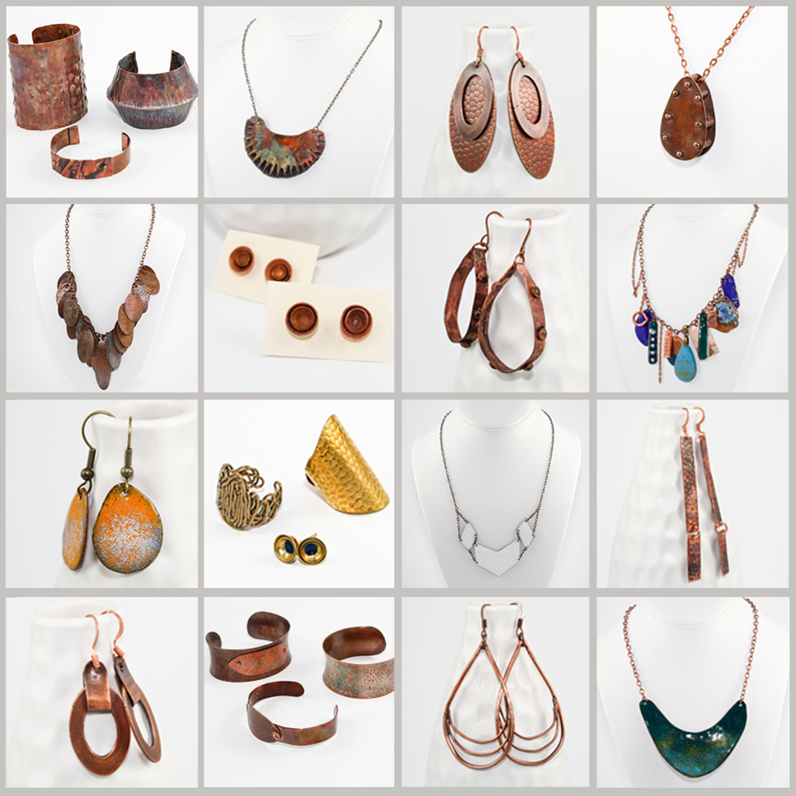 Some of my finished pieces from the class