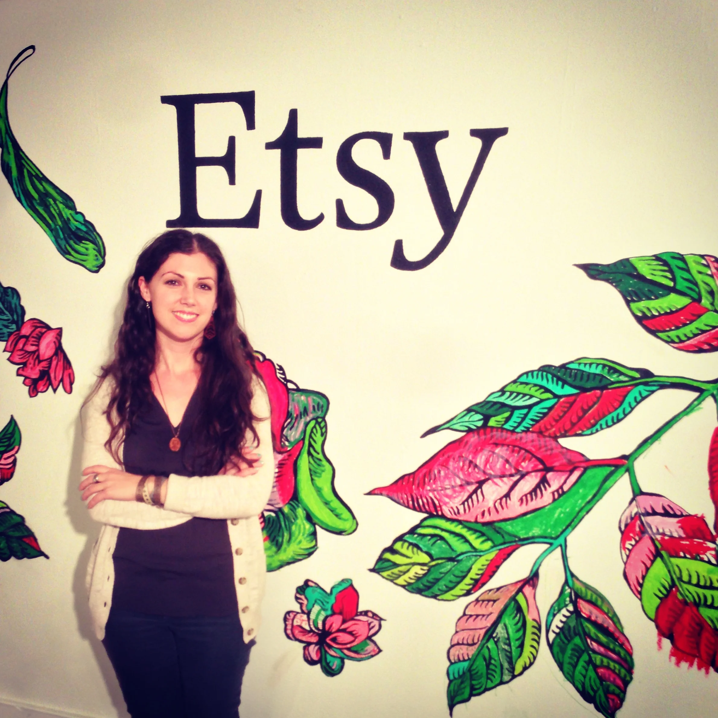 Photo from 2013 when I was part of the Etsy section at the One of a Kind Show in Chicago, IL.