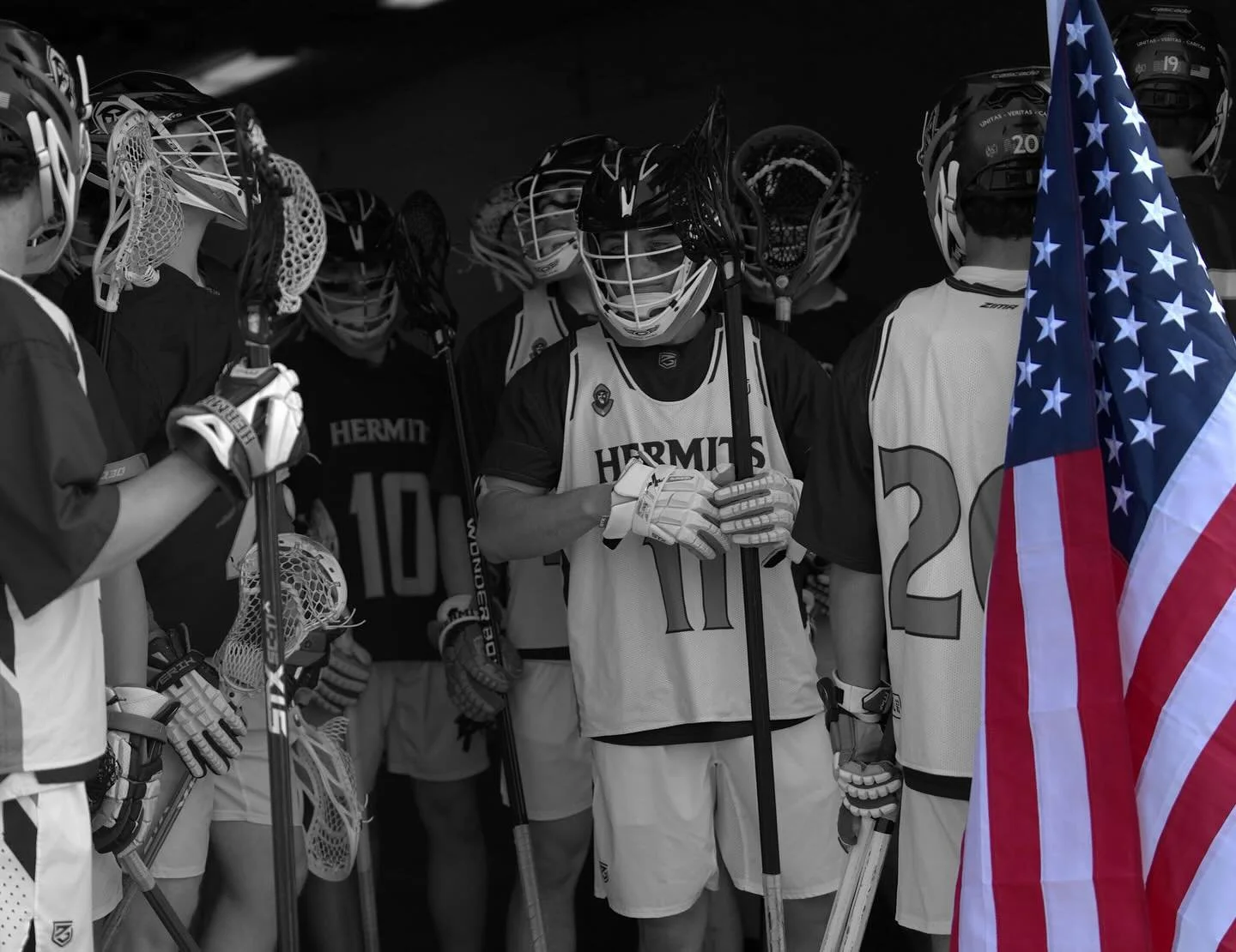 🇺🇸 Happy Independence Day from #HermitsLacrosse!