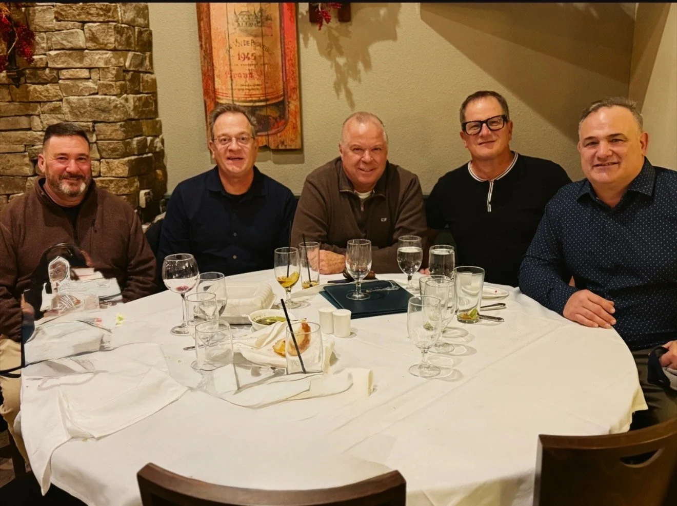 It doesn&rsquo;t get much better than Sunday brunch with your closest friends &mdash; especially when they&rsquo;re your Hermit Brothers.

A few members of the Class of 1985 gathered this morning at @eastlyngolf  to catch up on old times and get a he
