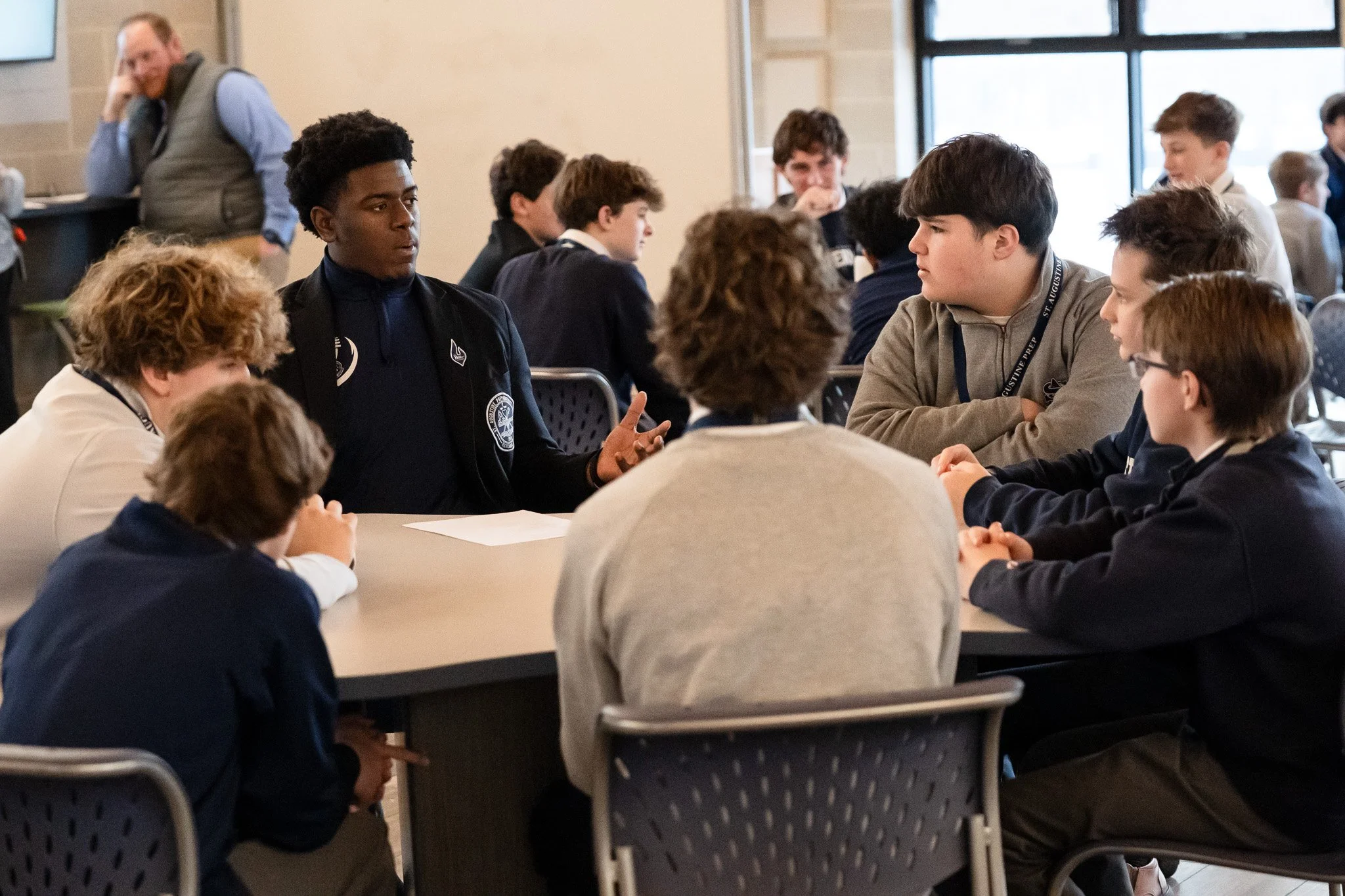 Brotherhood in action 🤝

That&rsquo;s the Building Brotherhood Program &mdash; where our upperclassmen step up to mentor their 8th-grade brothers and show what Hermit leadership really looks like.

It&rsquo;s more than mentorship &mdash; it&rsquo;s 