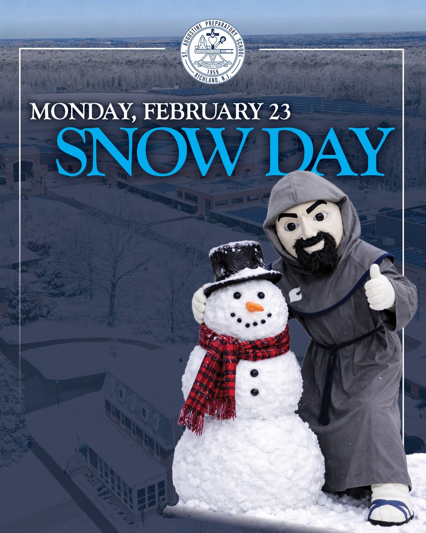 ❄️ Hermits, we&rsquo;ve got ourselves a snow day tomorrow. 

Stay safe, stay warm and enjoy the day! ⛄️