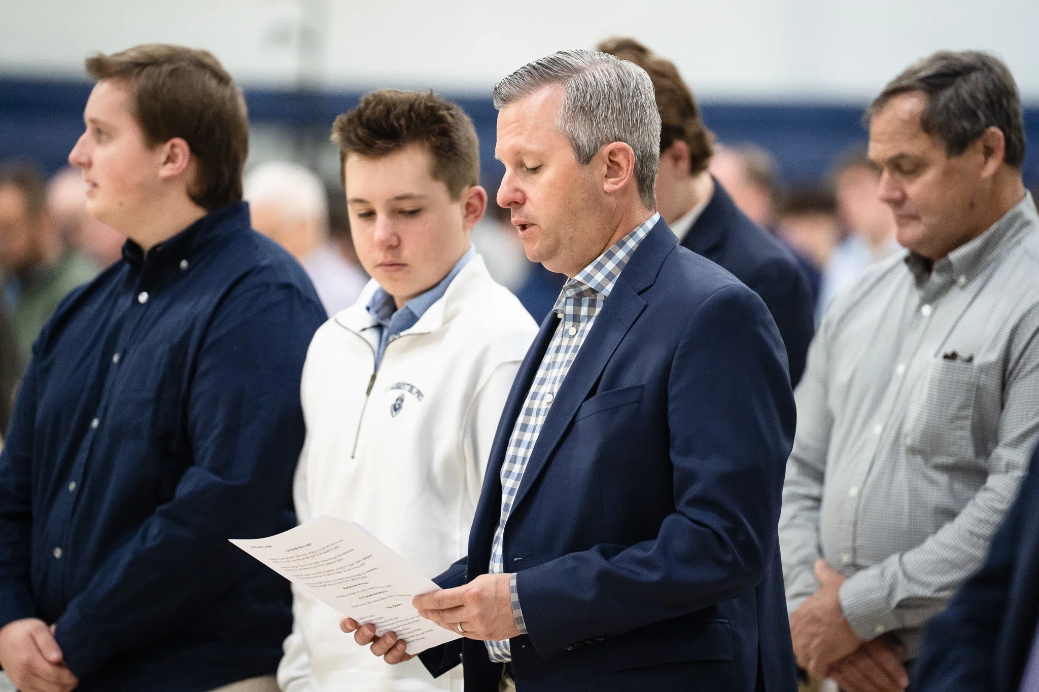 &ldquo;Be who God meant you to be and you will set the world on fire.&rdquo;
&mdash; St. Catherine of Siena

That reflection helped set the tone for Sunday&rsquo;s Father/Son Communion Mass &amp; Breakfast at the Prep.

Recently "retired" f