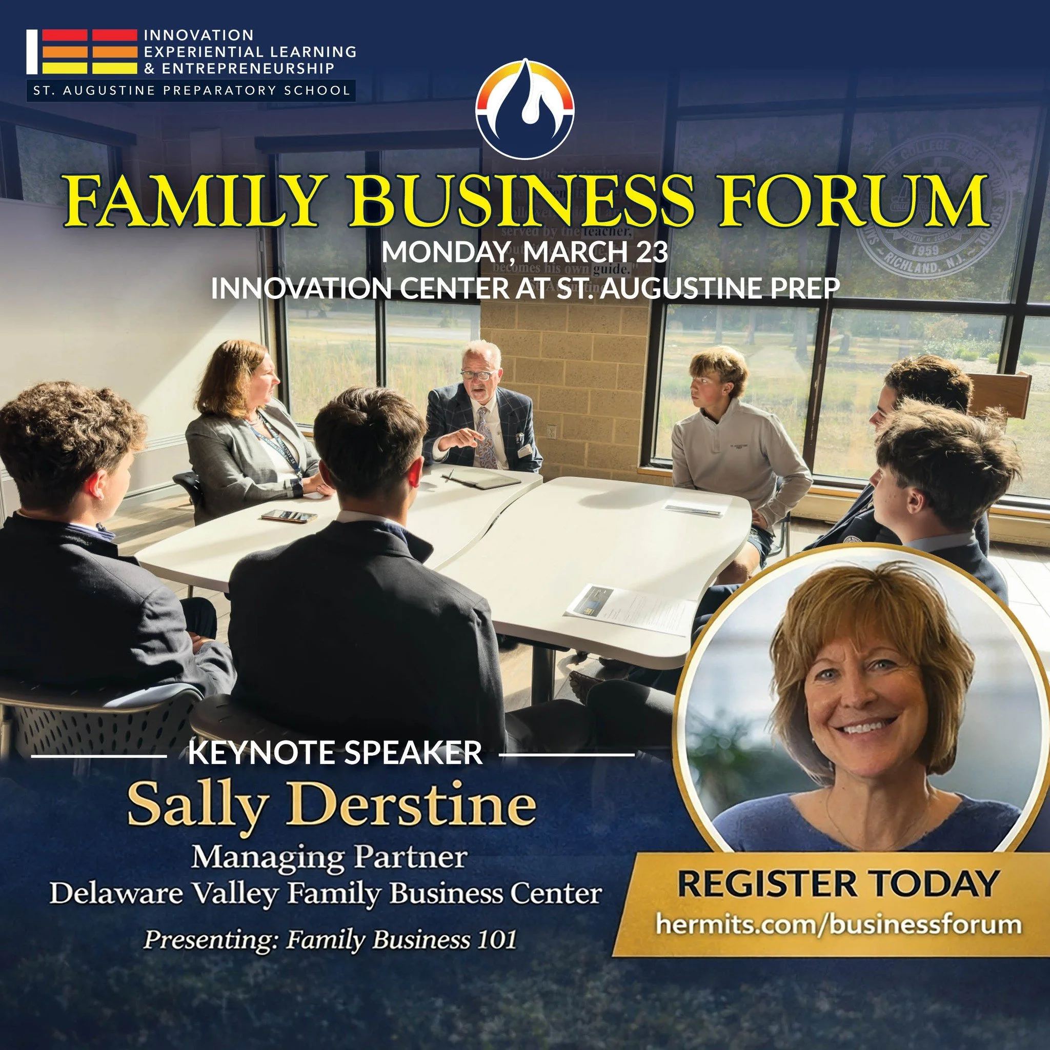 Is your family part of a business built across generations?

Family enterprises are a vital part of the Southern New Jersey community &mdash; and many are closely connected to the St. Augustine Prep family.

On Monday, March 23, the Prep&rsquo;s Inno