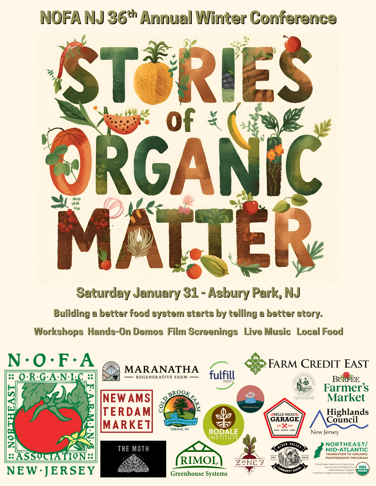 Northeast Organic Farming Association of New Jersey Winter Conference: Fields Without Fences presenting at the 36th Annual Conference