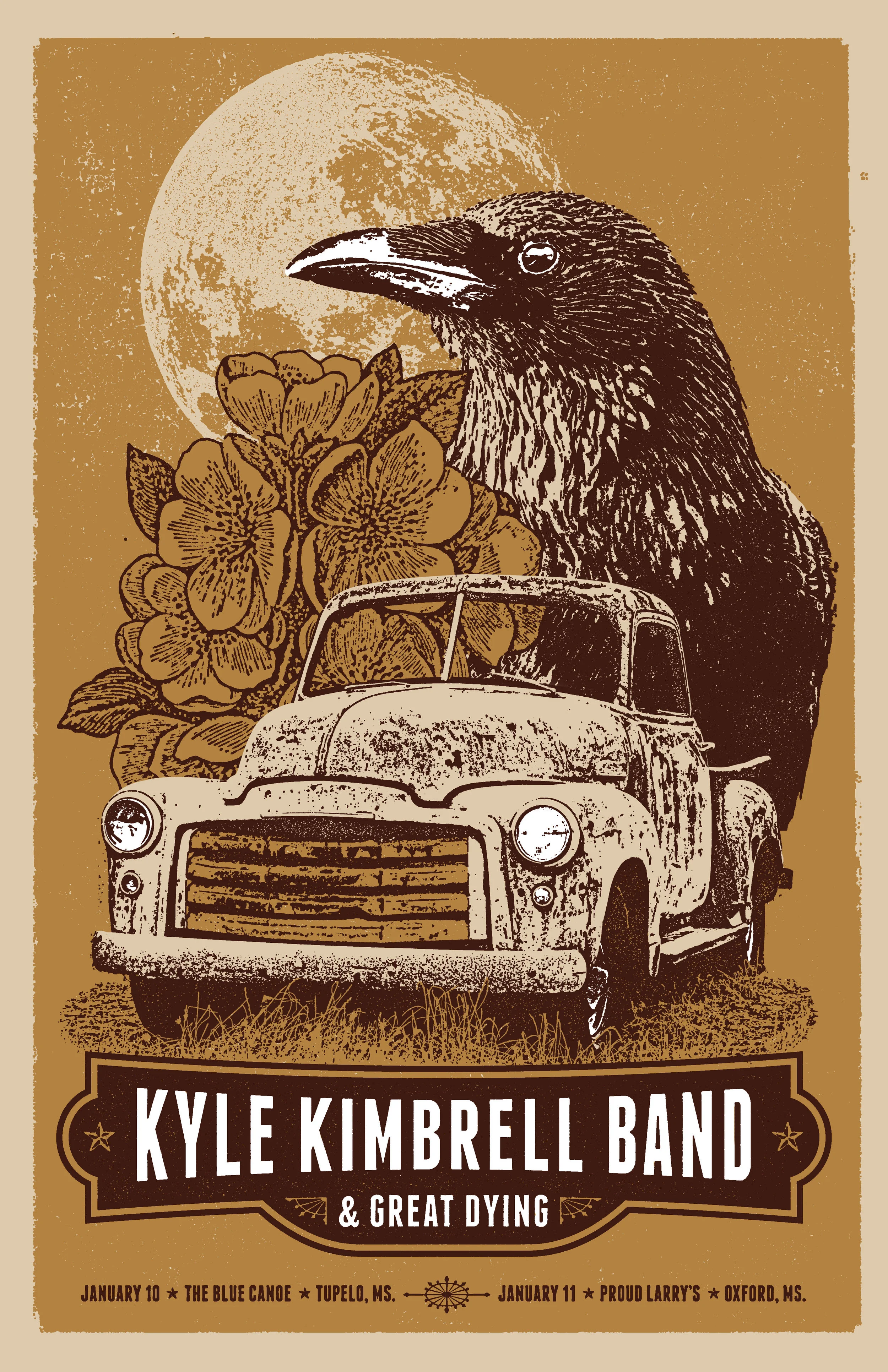 Kyle Kimbrell Gig Poster